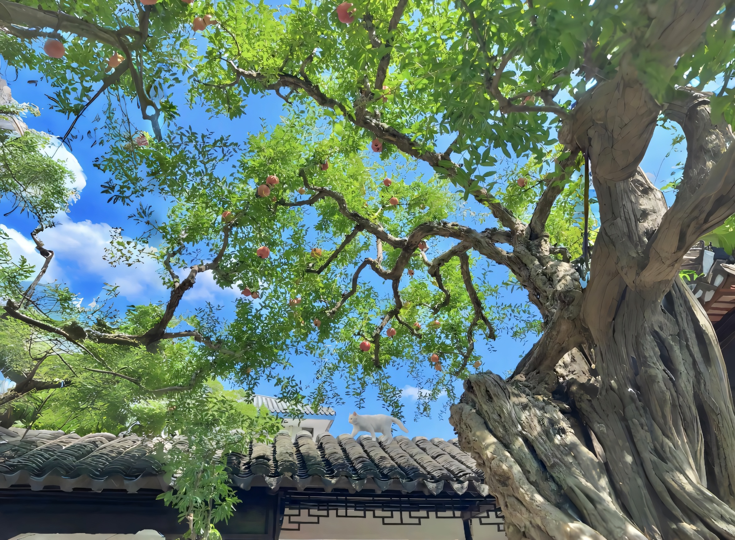 房顶-树干-红果.png